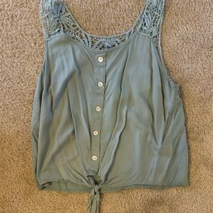 Olive green tank